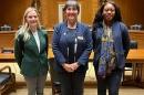 Cari Moorhead, Jo Field and Shantel Palacio in D.C. 